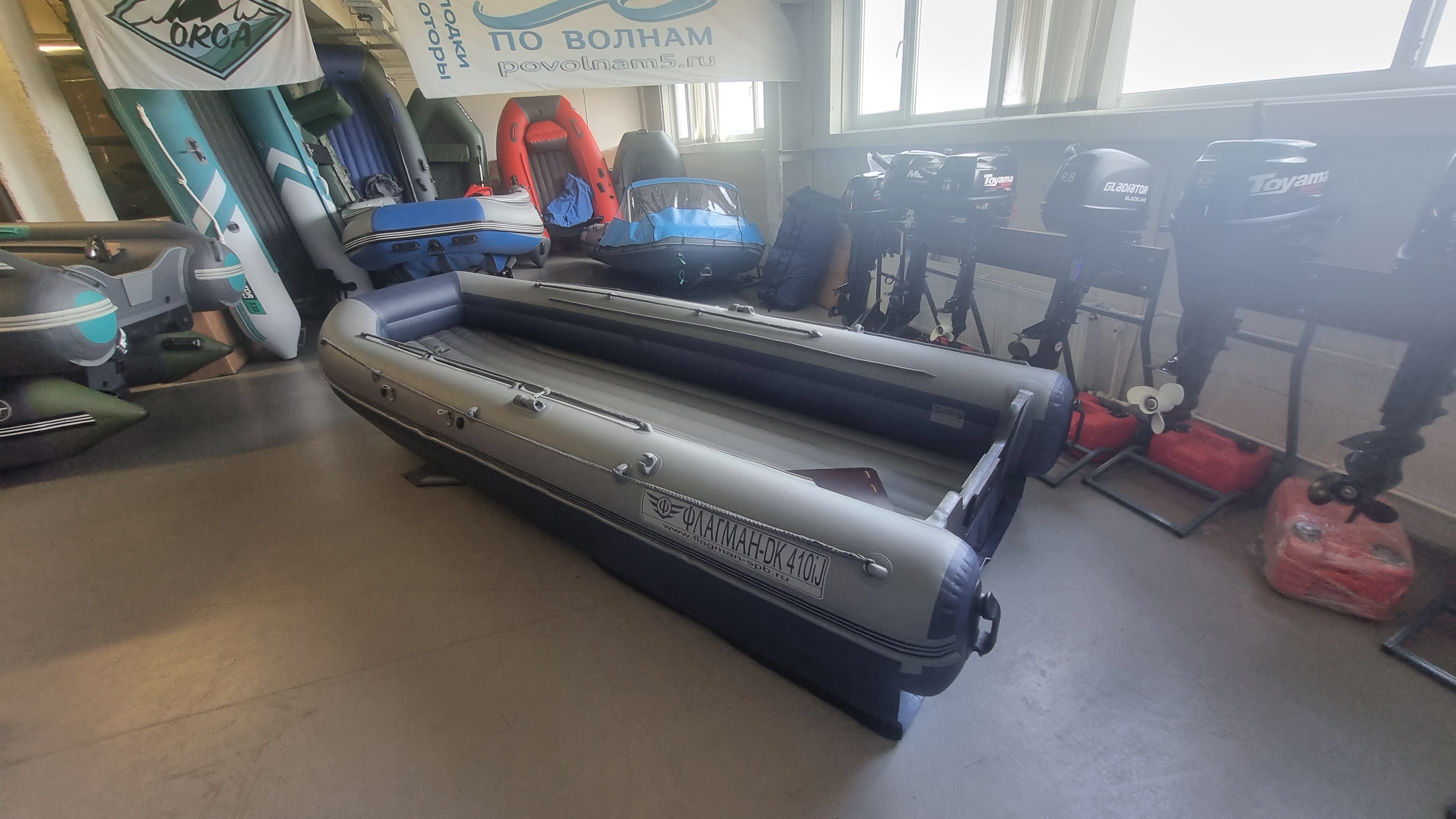 Лодка Флагман DK 390 IGLA JET ULTRA