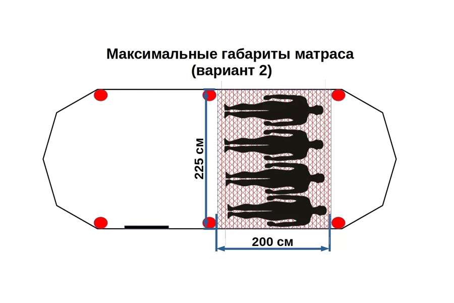 Палатка с надувным каркасом ANNKOR TVL-600-1